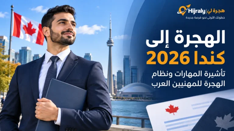 الهجرة إلى كندا 2026 تأشيرة المهارات ونظام نقاط CRS والرواتب المطلوبة